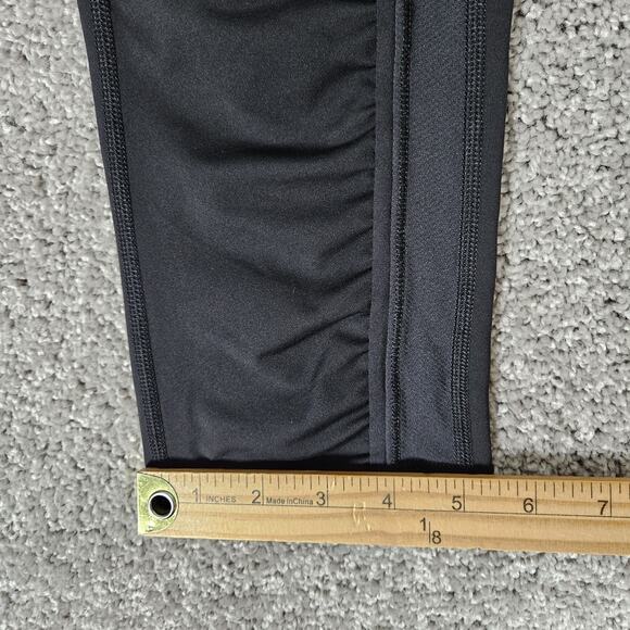 Lululemon Leggings Womens 6 Black Run Sun Sprinter Crop W6804S Activewear Gym - Picture 10 of 11